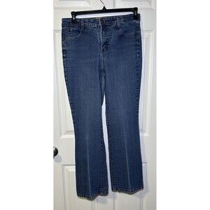 Hannah Women’s Bootcut Tummy Control Blue Jean Pants Size 10 (31 X 28.5)